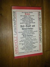 Dafnis. Lyrisches Porträt aus