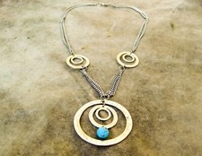 kultige Halskette Metall