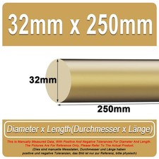 H59 Messing Solide Rundstab