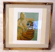 Bilderrahmen Jugendstil Bronze