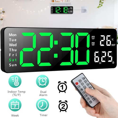 Wanduhr digital led - wanduhr,