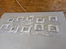 10 x TEHALIT BR/BRH L9800 Geräteblende 1-fach für Kanal Kabelkanal RAL 9010