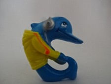 Miniatur Spielfigur / Piraten / Matrose als Delphin