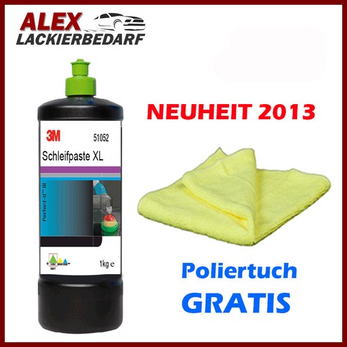 51052 schleifpaste grün - 3m, xl
