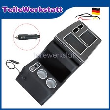 Mittelkonsole Armlehne Schwarz