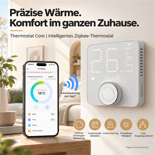 Sonoff zigbee smart thermostat - zigbee,