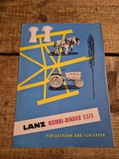 Orig. Schlepper Prospekt Lanz