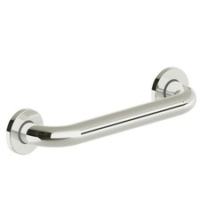 Vigour Haltegriff clivia plus 32/300mm mit Rosette Edelstahl glatt poliert