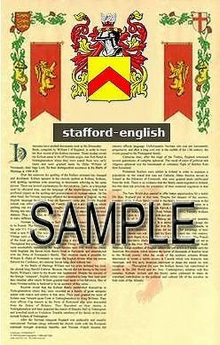 Stafford wappen name - wappen,