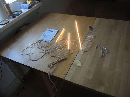 Ikea dioder licht system - ikea, licht-system-set