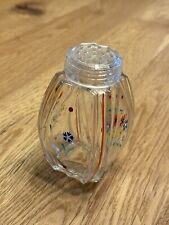Vintage Zucker- oder Salzstreuer, ca. 50er/60er, Blumendekor, Landhausstil 