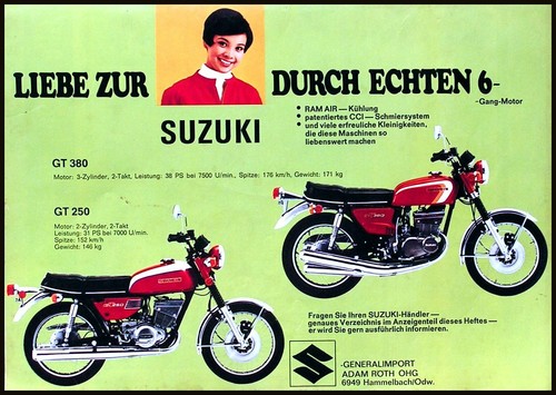 Suzuki 380 und 250 - 380,