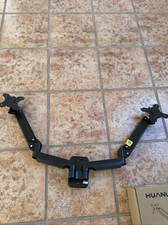 Wand Monitor Halterung für 2 Bilschirme f. Büro o. Homeoffice, waren 55 cm Bilds