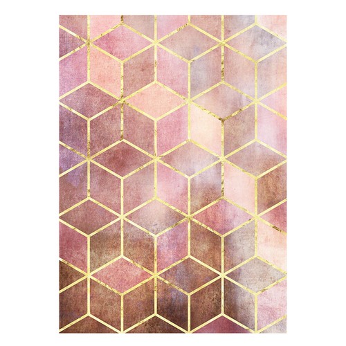 Wandbild mosaik rosso - wandbild,