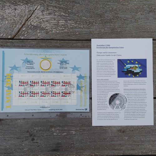 Brd bund numisblatt - brd, 2/2004