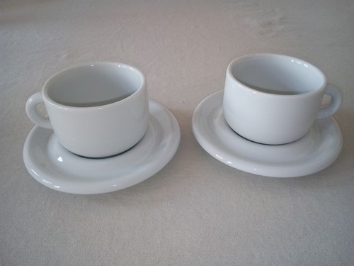 Vintage tassen mit - 2,