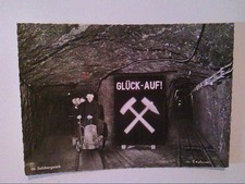 Berchtesgarden. Salzbergwerk. Glück auf. Preysingschachtricht. AK.