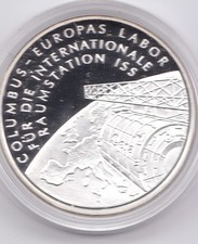 10 Euro Gedenkmünze, PP ,  "Columbus - Europas Labor für die Raumstation ISS"