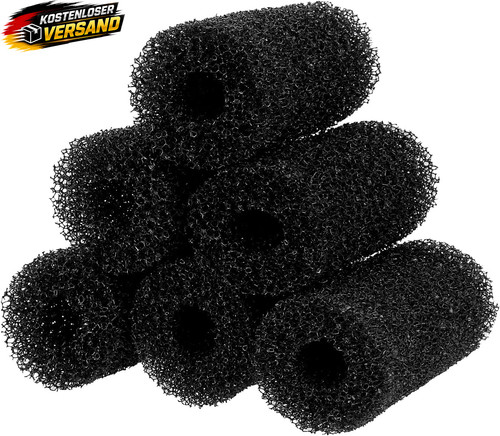 Aquarium filter schwämme 6er - aquarium,