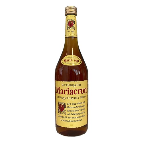 Mariacron weinbrand vol - weinbrand,, 36%