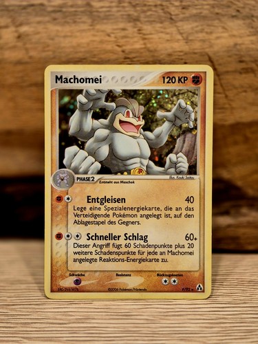 Pokemon machomei holo - pokemon, 9/92