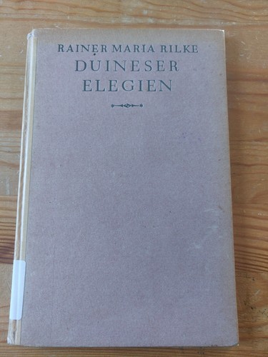 Rilke duineser elegien - rilke,