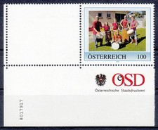 PM 8017917 tamtam d'Autriche Trommelgruppe - aus 100-er Auflage -Eckstück mit Nr