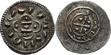 Ungarn Denar Koloman, 1095-1116 Original Münze #KDW40