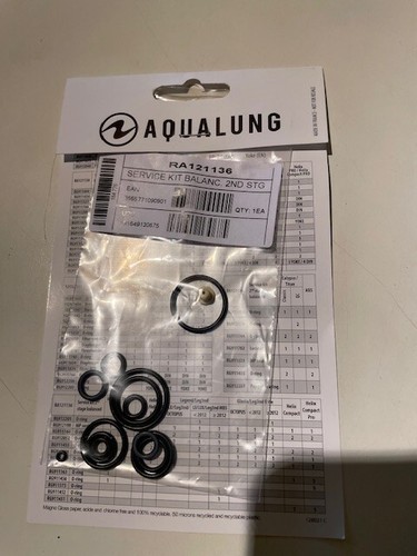 Aqualung service kit - kit, ra121136