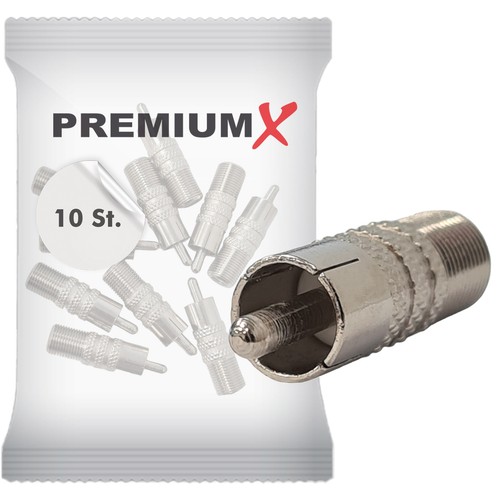 10x cinch stecker - 10x,