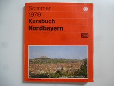 Deutsche Bahn, DB, Kursbuch Nordbayern - Sommer 1979