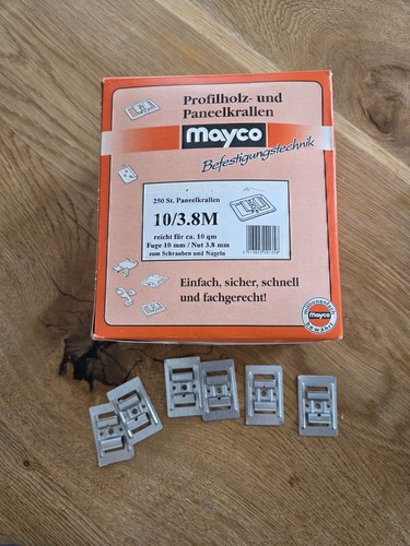 250 stück profilholzkrallen - 250,