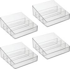 mDesign Kunststoff-Lebensmittel-Organizer