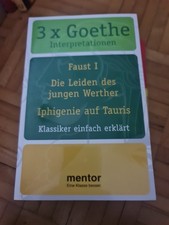 3 x Goethe Interpretation