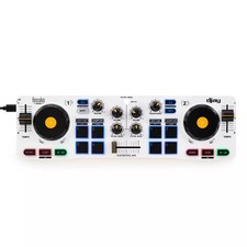 Hercules DJControl Mix – Kompakter DJ-Controller mit integrierter Soundkarte, Pe