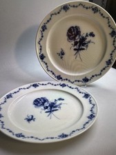 Fürstenberg Lottine Blaue Rose Frühstücksteller Brotzeitteller Speiseteller 21,5