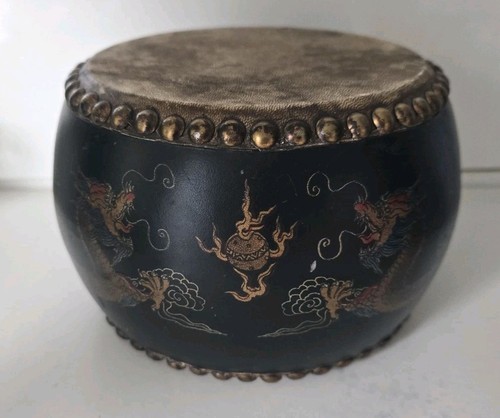 Vintage orientalische schwarze