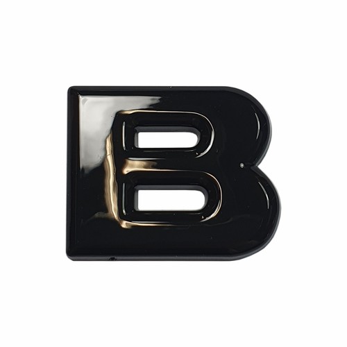 Relief buchstabe schwarz - 3d-relief-buchstabe,