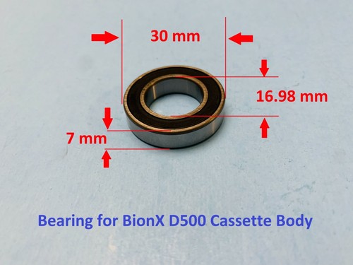 Bearing replacement for bionx - replacement,