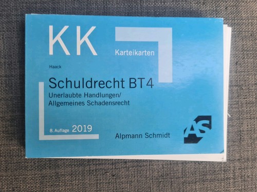 Alpmann schmidt karteikarten - alpmann,