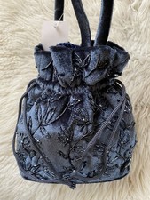 Damen Handtasche d.Grau mit