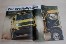 Auto Motor und Sport 01/2013 VW Bus T3 VR6 Rallye mit 280PS in einer seltenen Vo
