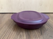 Tupperware Omelettmeister  lila 775 ml Rührei Eier Ei  Omelett Mikro Leicht Maxi