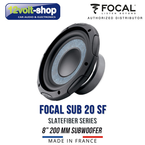 Focal sub - sub, 8"