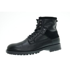 G-STAR RAW Stiefel Boot Winterstiefel Schwarz Leder Herren Schuhe Gr. 45