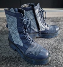 Maciejka Stiefel Boots Schuhe Neu Größe 41 Blau