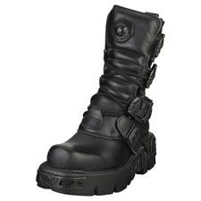 New rock boot metallic - rock,