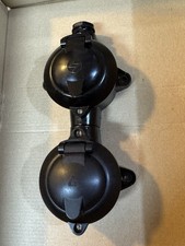 DDR BAKELIT Doppelsteckdose