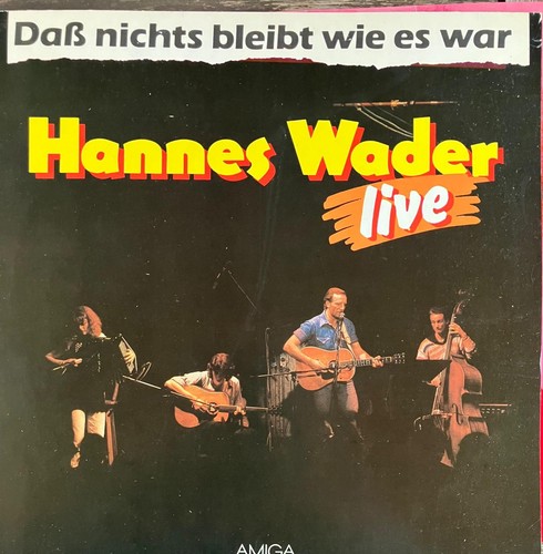 Hannes wader live daß - lp"hannes, "daß