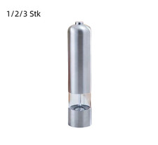 Salz Pfeffer Chilli Gewürzmühle Grinder Elektrische Pfeffermühle Salzstreuer ✓